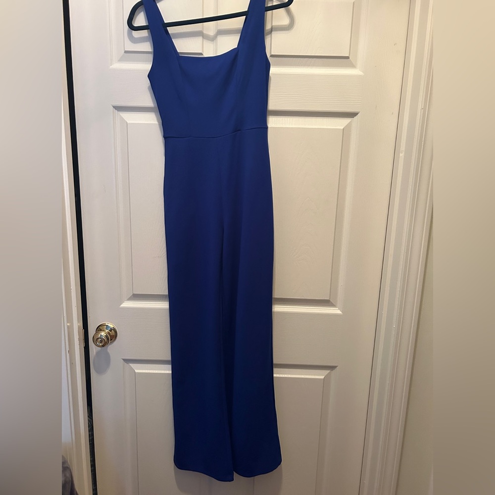 Crystal Sky Royal Blue Jumpsuit size XS